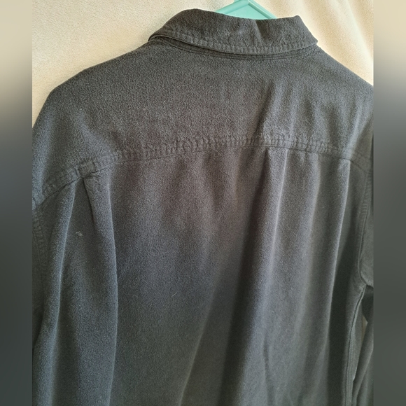 Men's St John's Bay Black Button Shirt - Picture 9 of 9